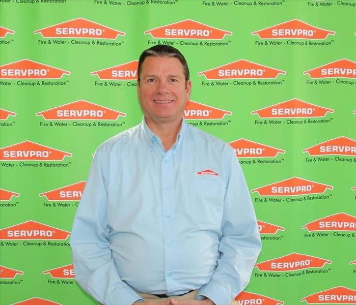 Picture is a picture of SERVPRO employee and CE Instructor, Rodd Meyer. 